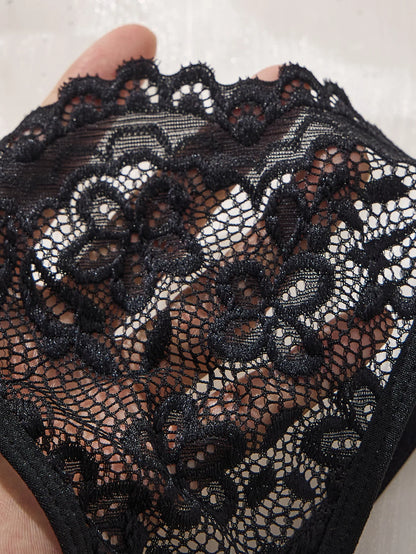 LINCARIE – Embroidered Push-Up Lingerie Set