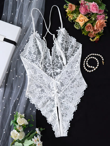 LINCARIE – Back-Strap Elegance Bodysuit Lingerie Set