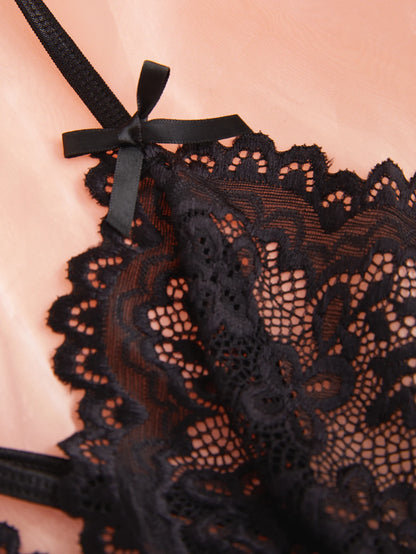 LINCARIE – Minimal Elegance Bodysuit Lingerie  Set