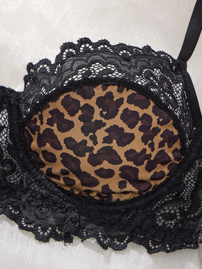 LINCARIE – Embroidered Push-Up Lingerie Set