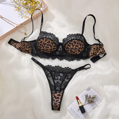 LINCARIE – Embroidered Push-Up Lingerie Set