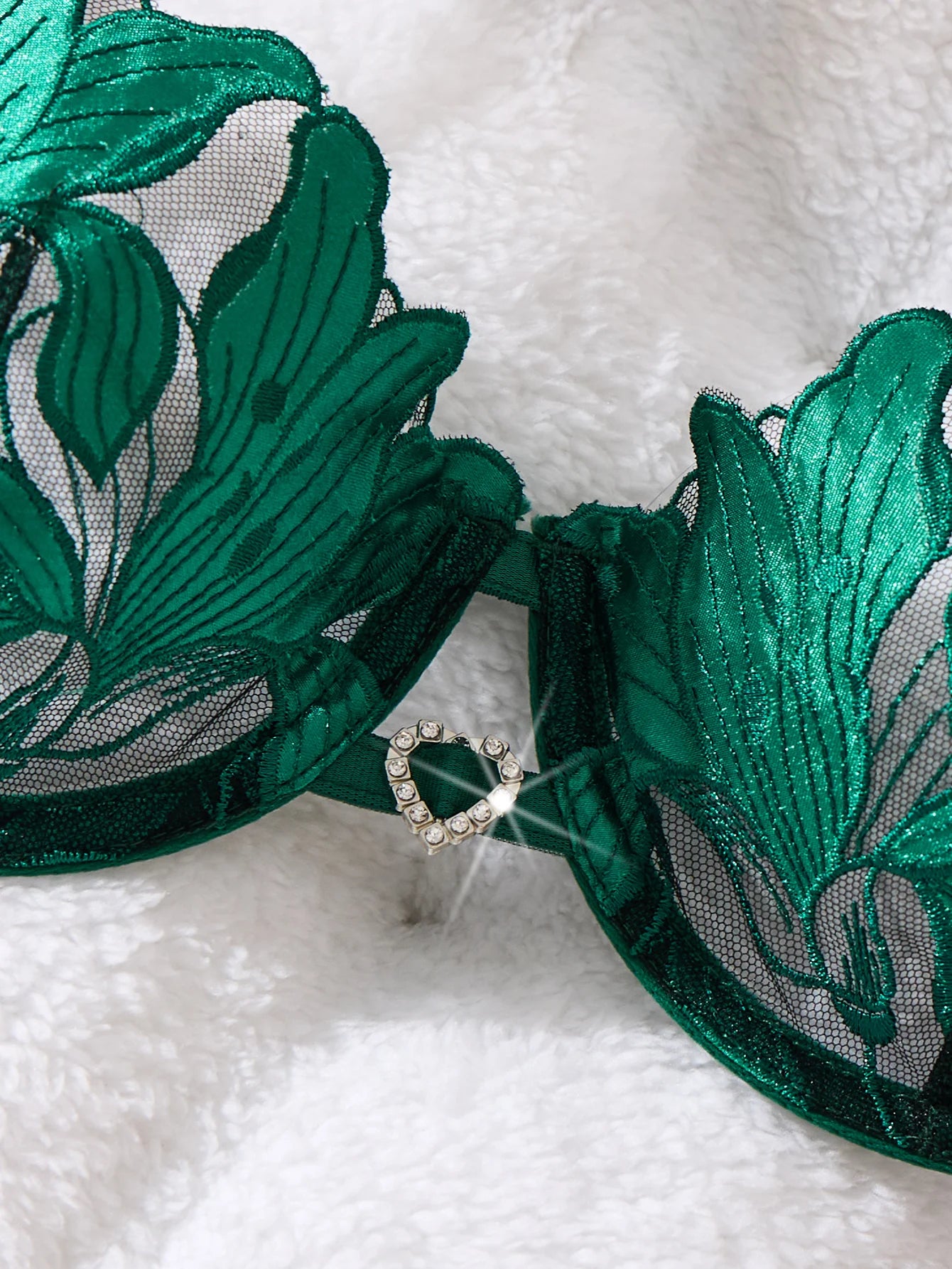 LINCARIE – Embroidered Push-Up Lingerie Set